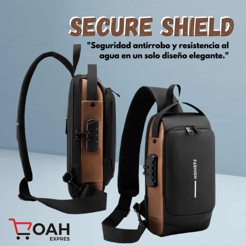 SecureShield™ - Morral Antirrobo Impermeable